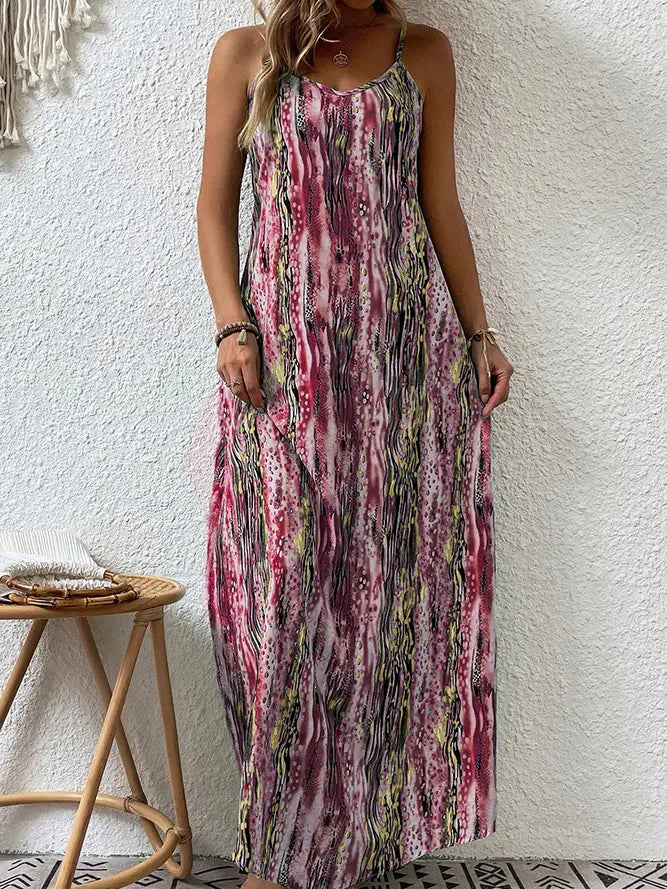 Tie Dye Maxi Dress
