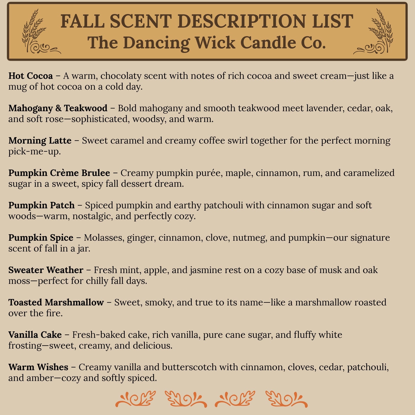 The Dancing Wick Company