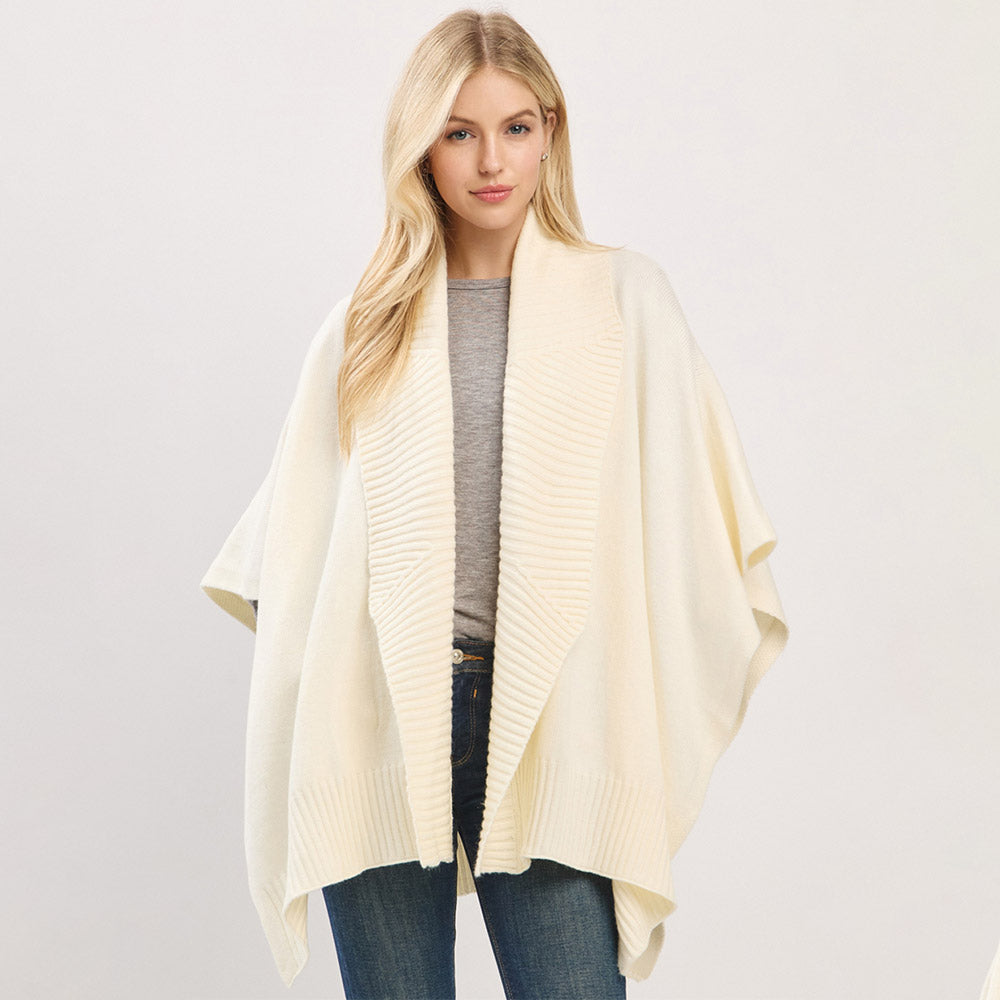 Knit Open Cardigan