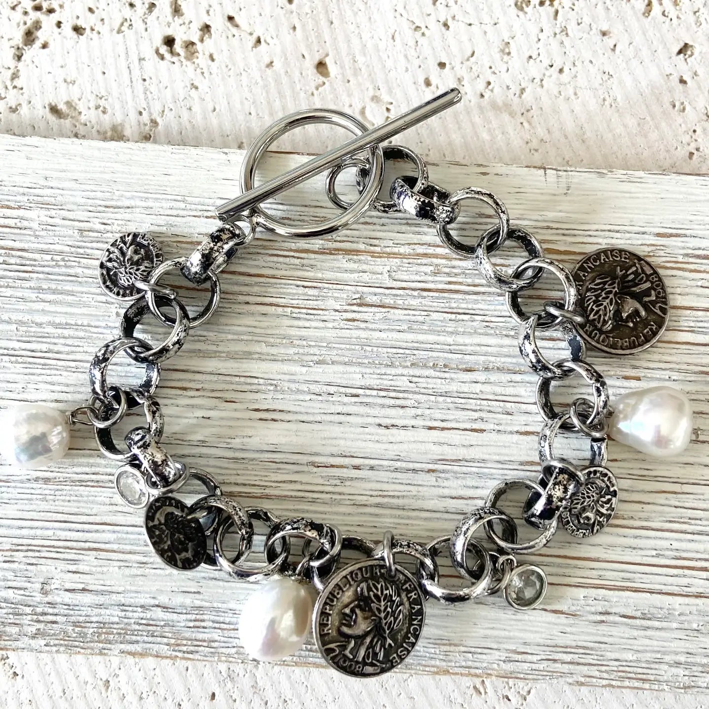 Charm Coin Bracelet