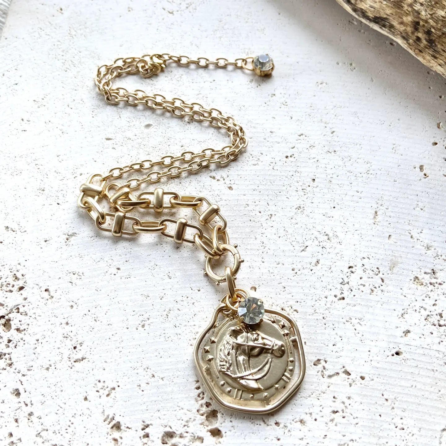 Elegant Horse Necklace