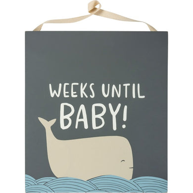 Weeks Until Baby sign