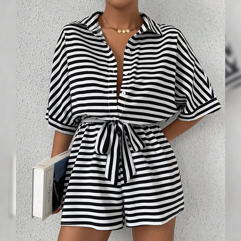 Striped Romper