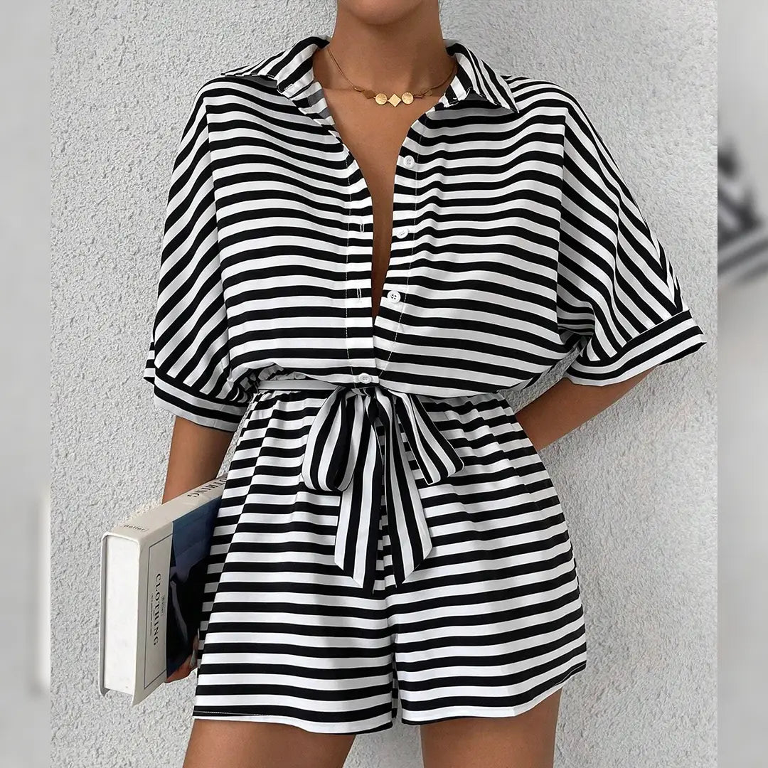 Striped Romper