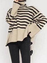 Load image into Gallery viewer, Oversized Striped Sweater