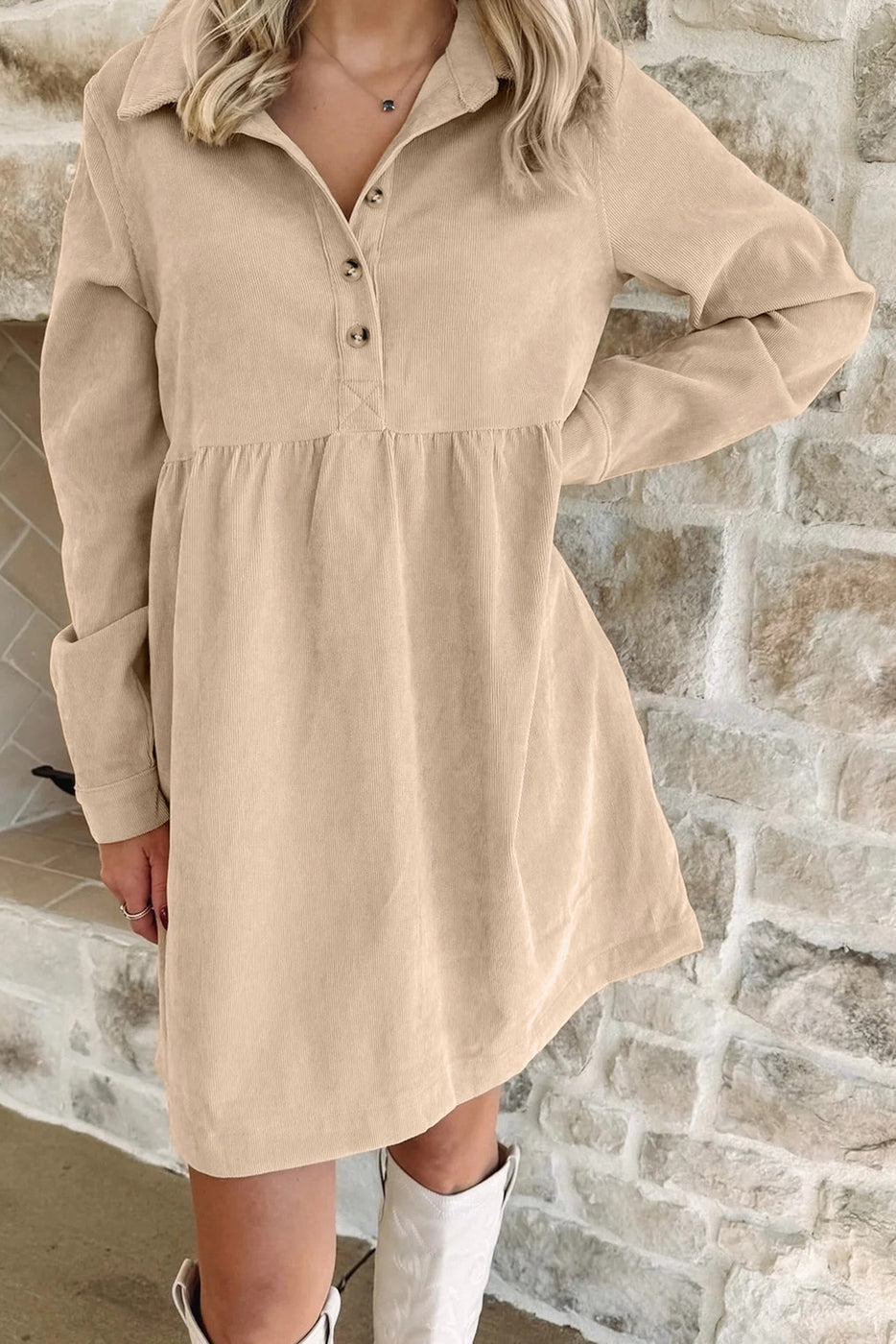 Corduroy Dress