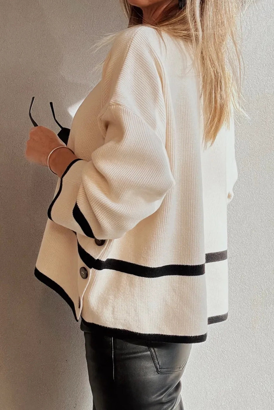Ribbed Knit Sweater