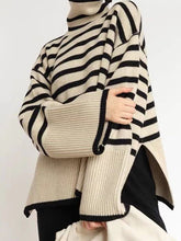 Load image into Gallery viewer, Oversized Striped Sweater