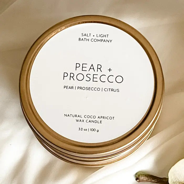 Pear + Prosecco Candle