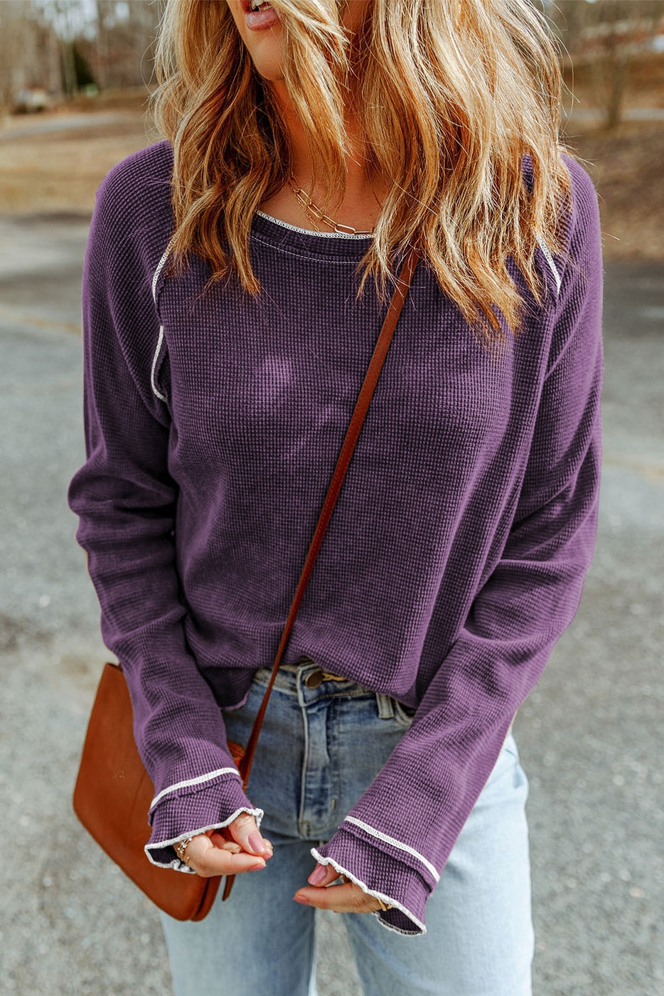 Textured Long Sleeve