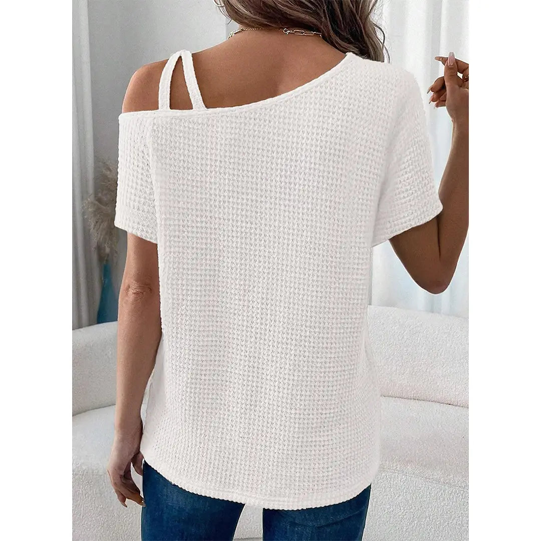 Short Sleeve Versatile Off-Shoulder