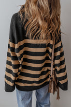 Load image into Gallery viewer, Stripe Collared Sweater