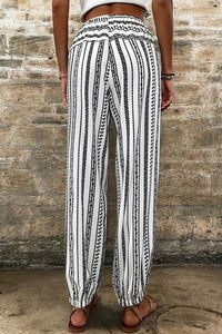 Striped Boho Pants