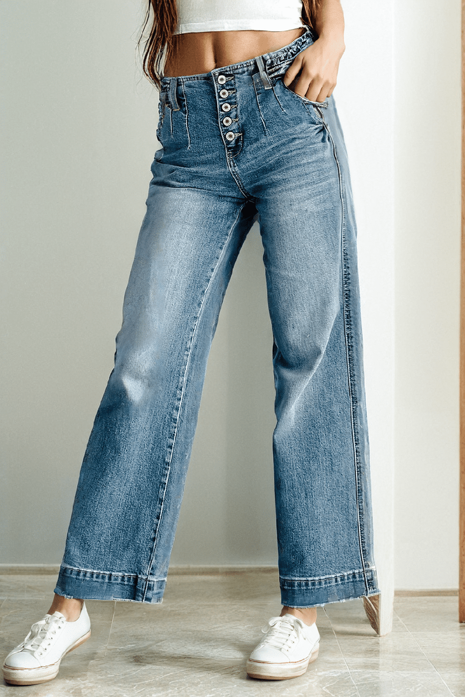 Loose Leg Jeans