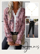 Load image into Gallery viewer, Janis - Floral Top