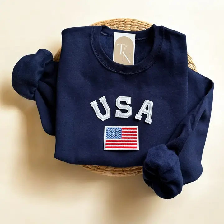 USA Sweatshirt, 4th of July Sweatshirt