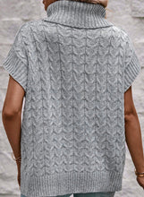 Load image into Gallery viewer, Cable Knit Oversized Sweater