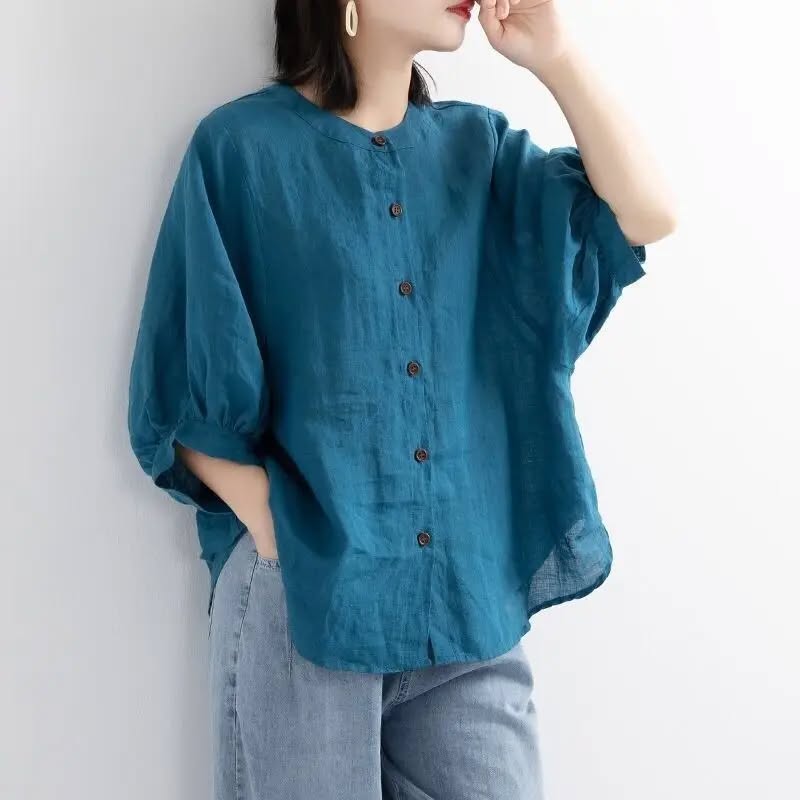 Lantern Sleeve Blouse