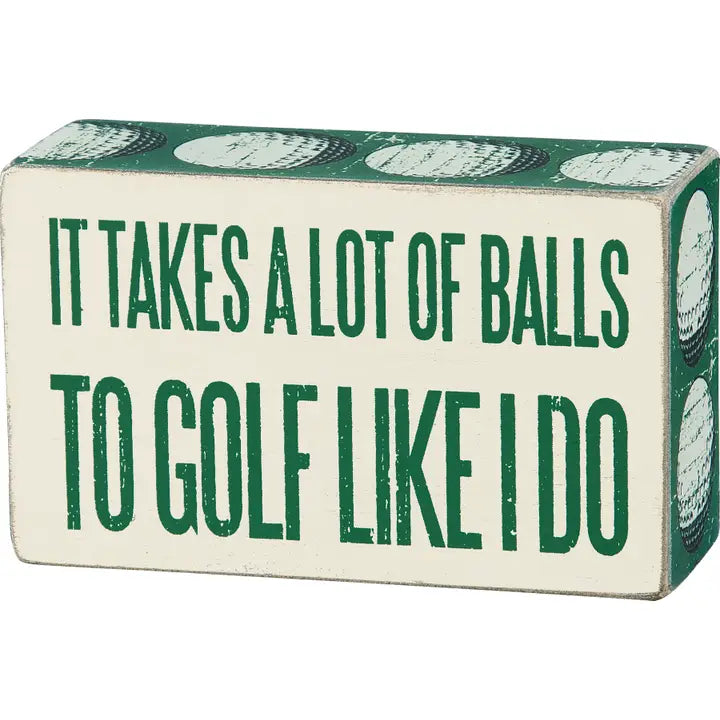 Golf Sign