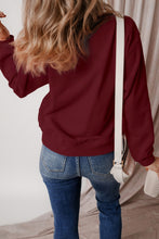 Load image into Gallery viewer, Fleece Drop Shoulder Sweatshirt