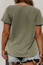 Load image into Gallery viewer, Corded V-Neck Tee