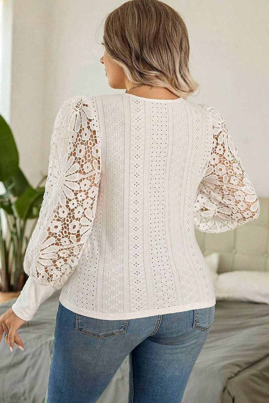 Floral Lace Blouse