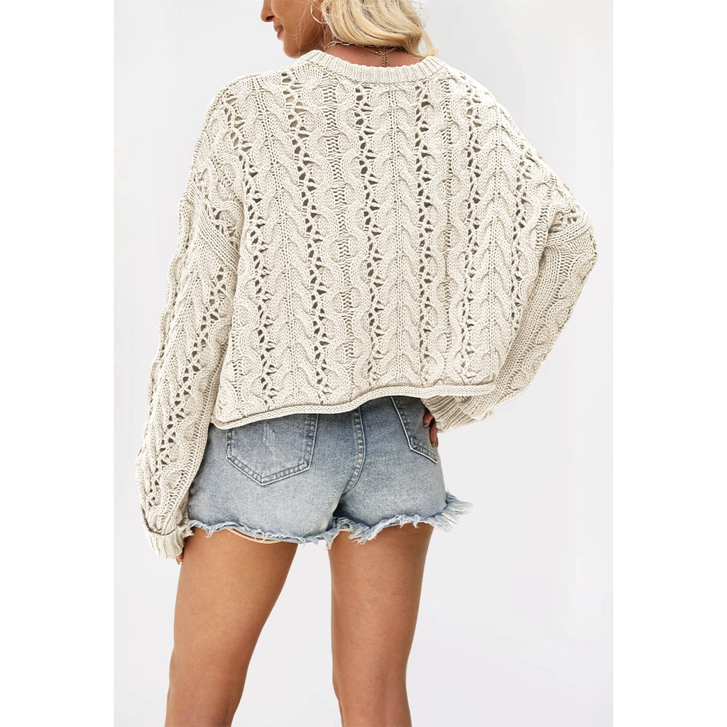 Cable Knit Pullover