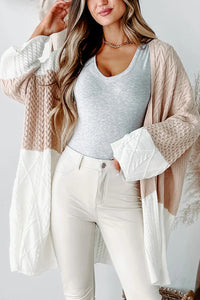 Bell Sleeve Open Front Cardigan