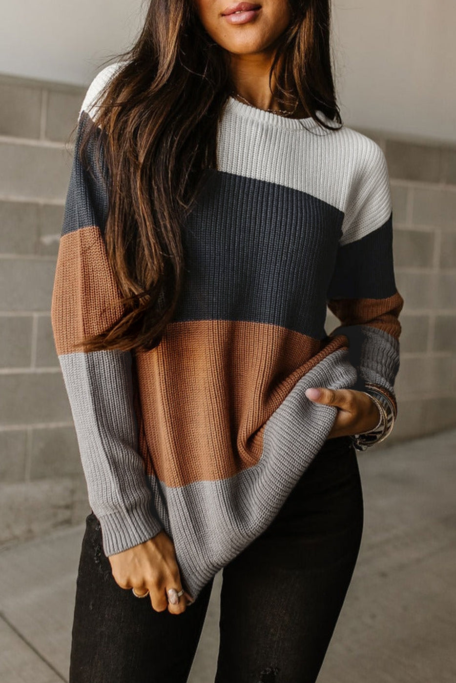 Casual Knit Pullover