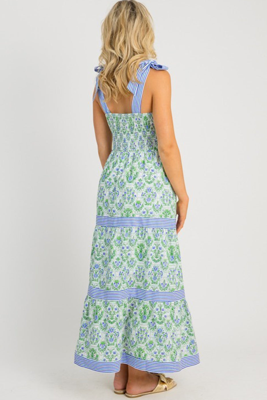 Geometric Maxi Dress