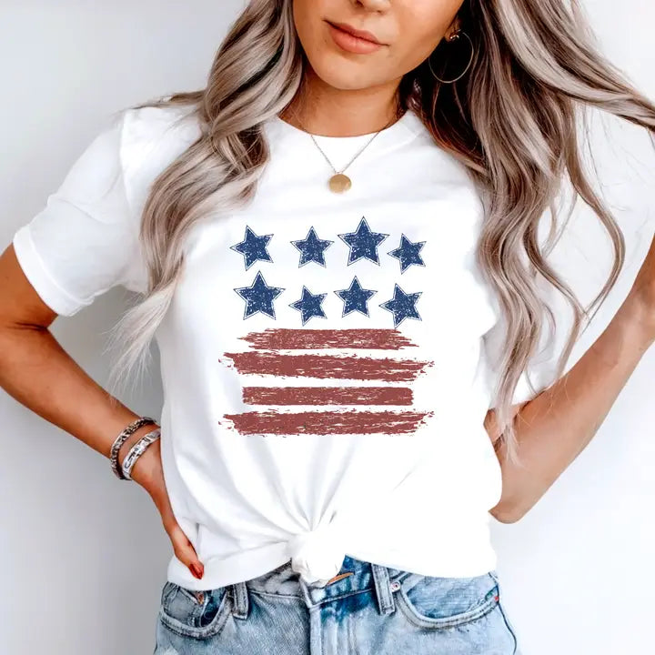American Flag Tee