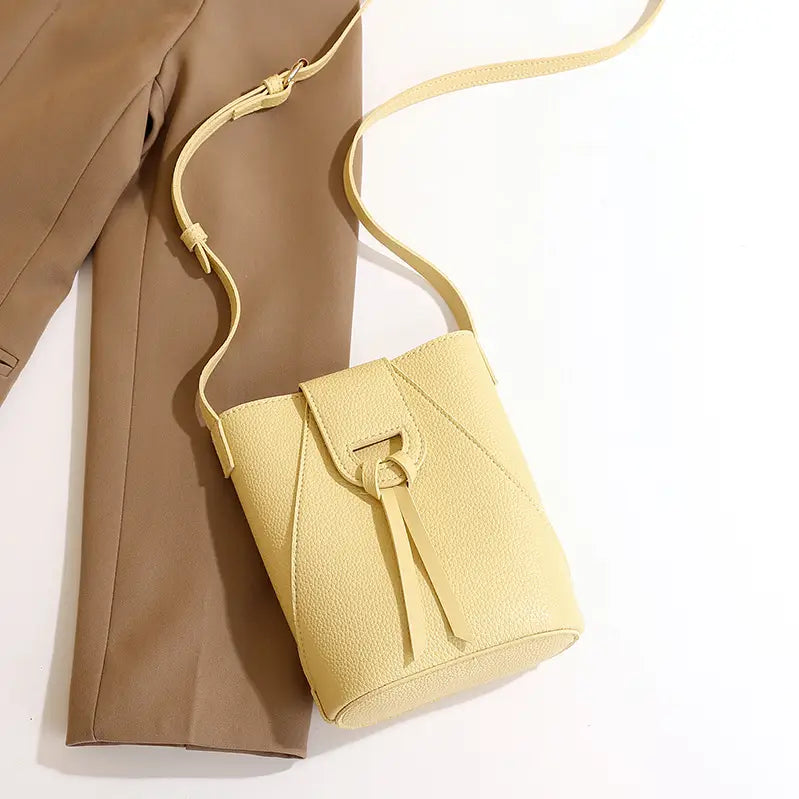 Mini Crossbody Bucket Bag