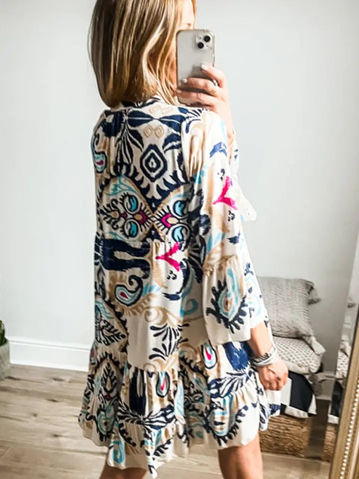 Tribal Print Dress