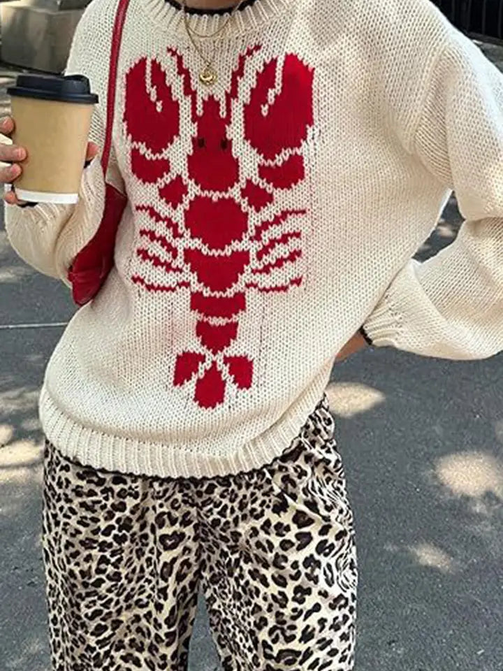 Lobster Graphic Sweater