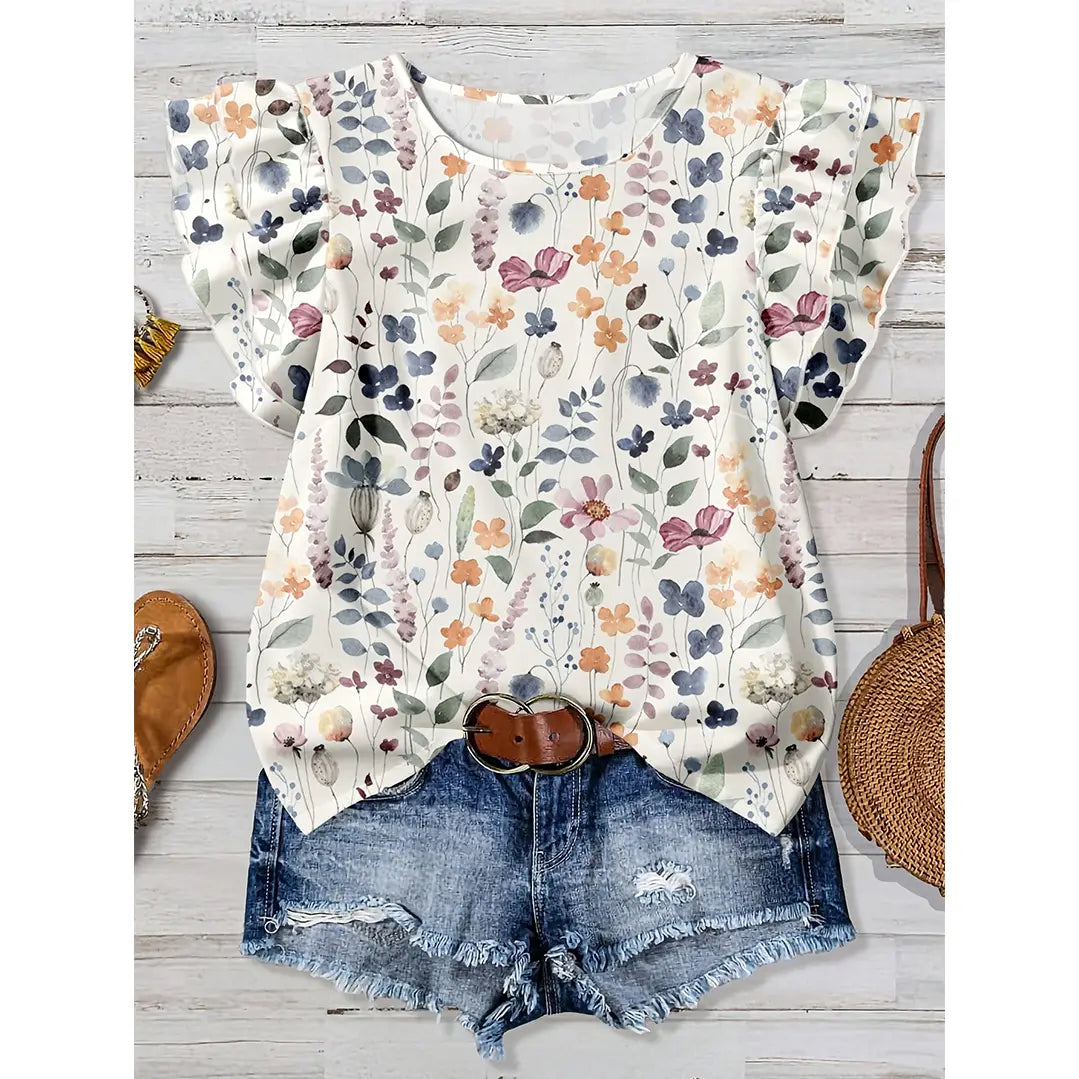 Floral Print Top