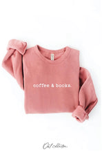 Load image into Gallery viewer, Coffee &amp; Books Sweatshirt