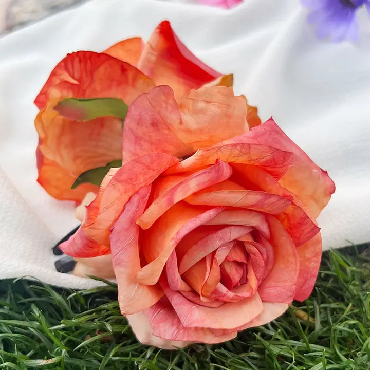 Rose Clip-On Hair Clip