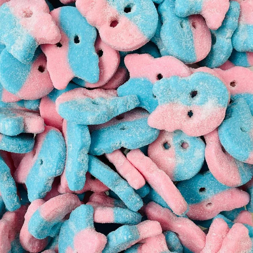 CANDY - BUBS Sour Dizzy Skulls