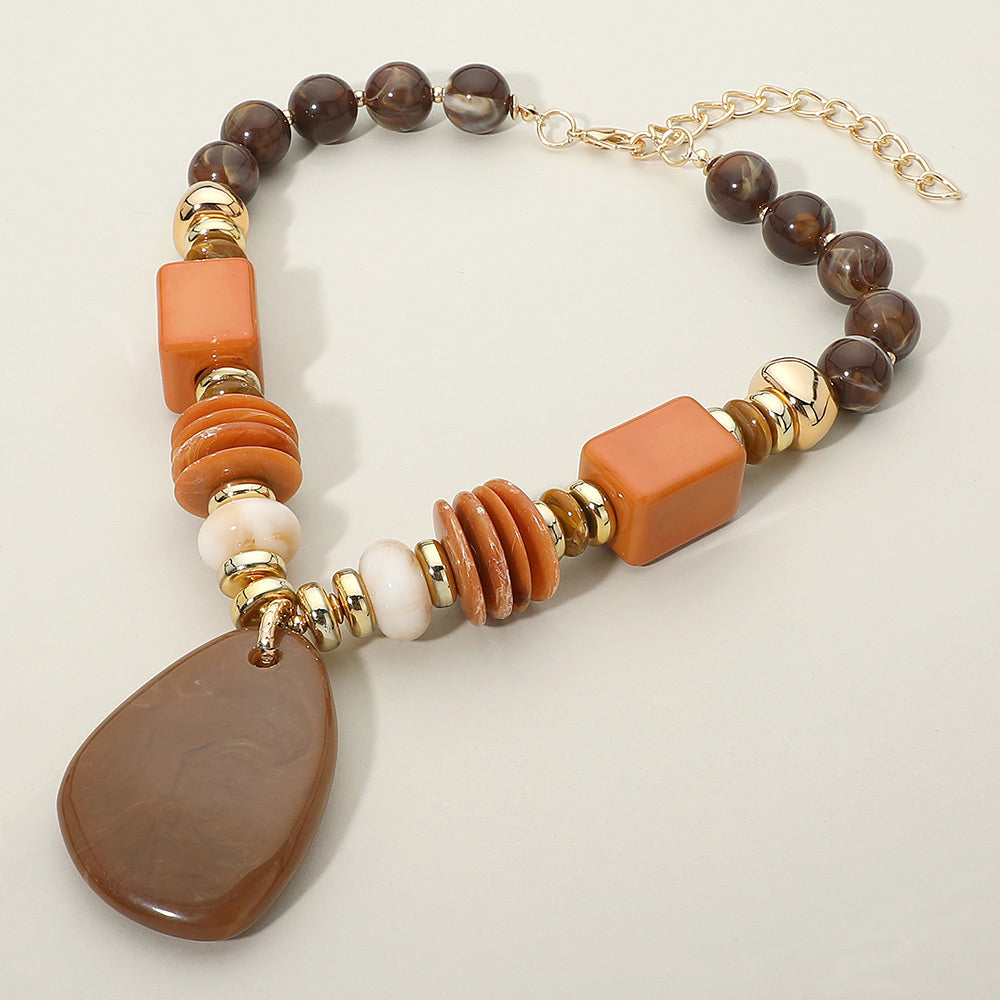 Bold Resin Necklace