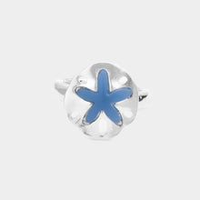 Load image into Gallery viewer, Sea Glass Sand Dollar Ring