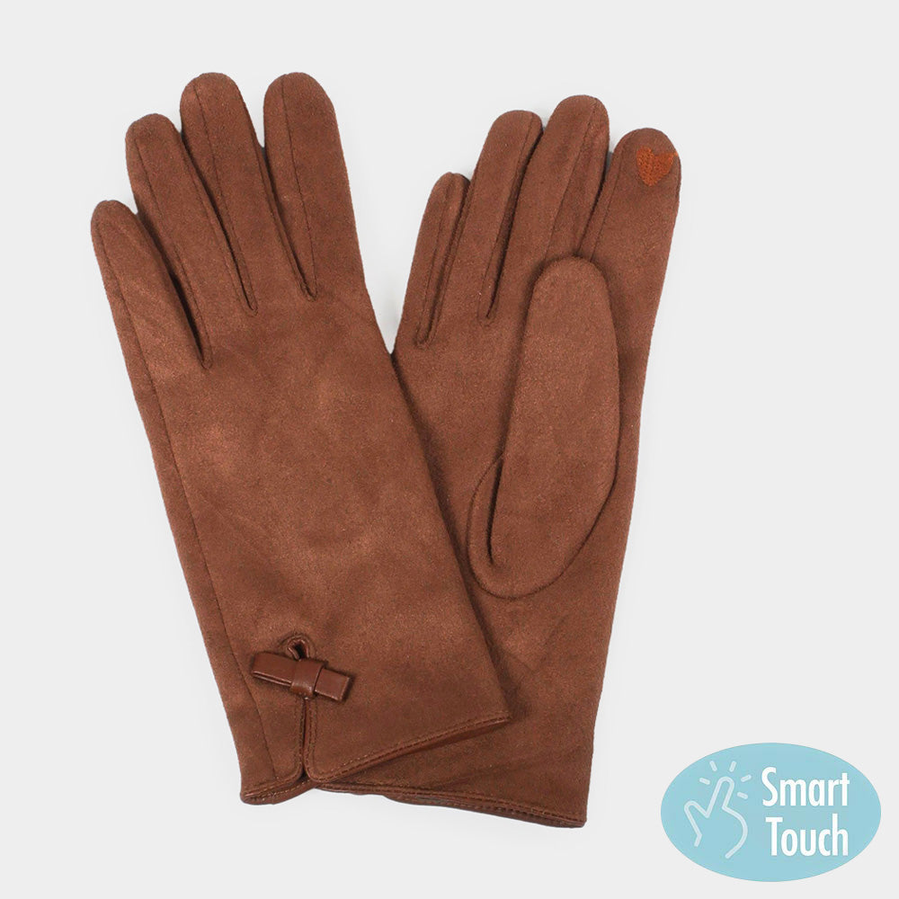 Gloves Ribbon Pointed Touch Smart Gloves