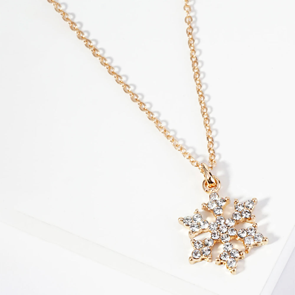 Crystal Snowflake Pendant