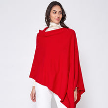 Load image into Gallery viewer, Solid Scarf Poncho