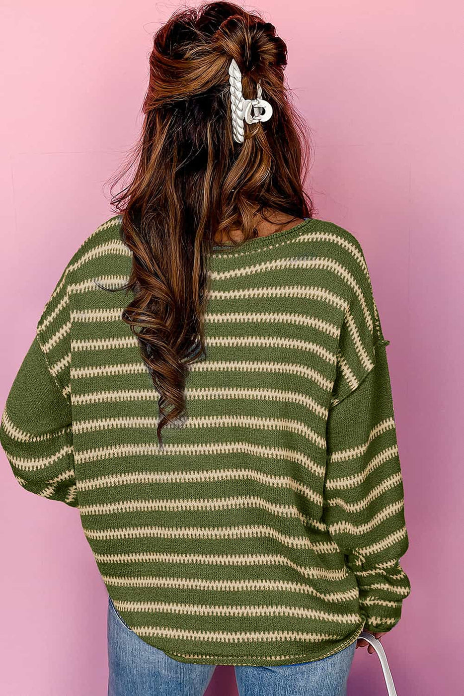 Drop Shoulder Sweater
