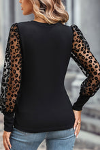 Load image into Gallery viewer, Leopard Sleeve Top