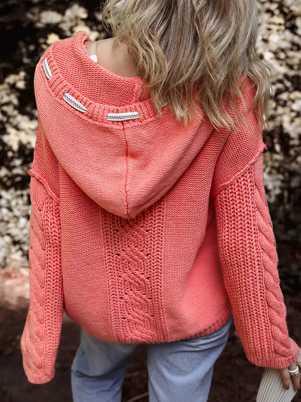 Cable Knit Hoodie