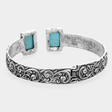 Load image into Gallery viewer, Turquoise Cuff