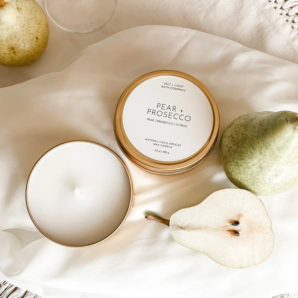 Pear + Prosecco Candle