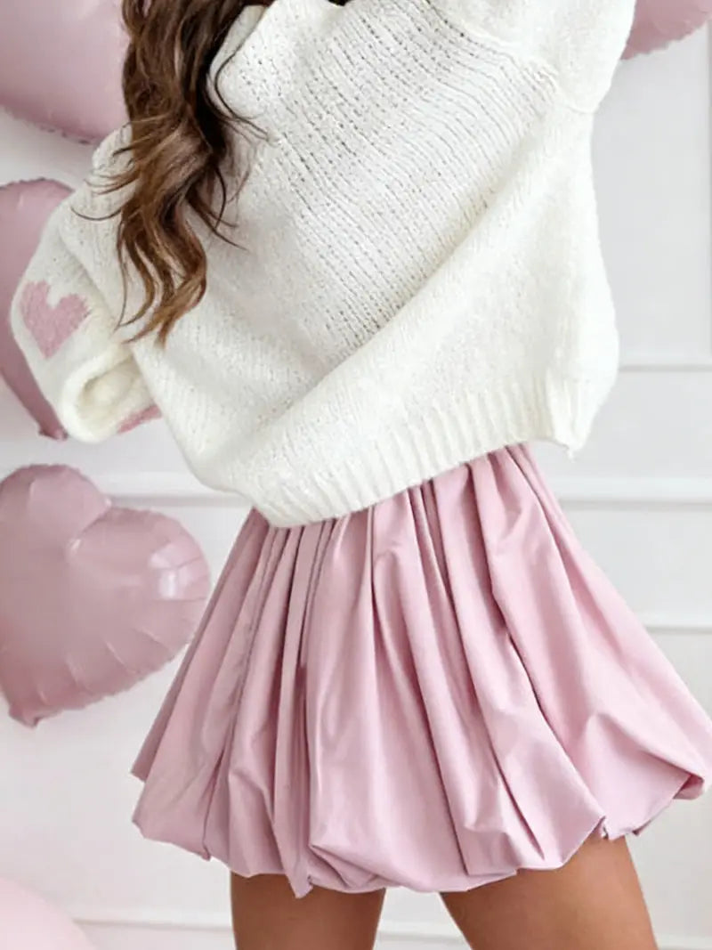 Heart Pattern Sweater