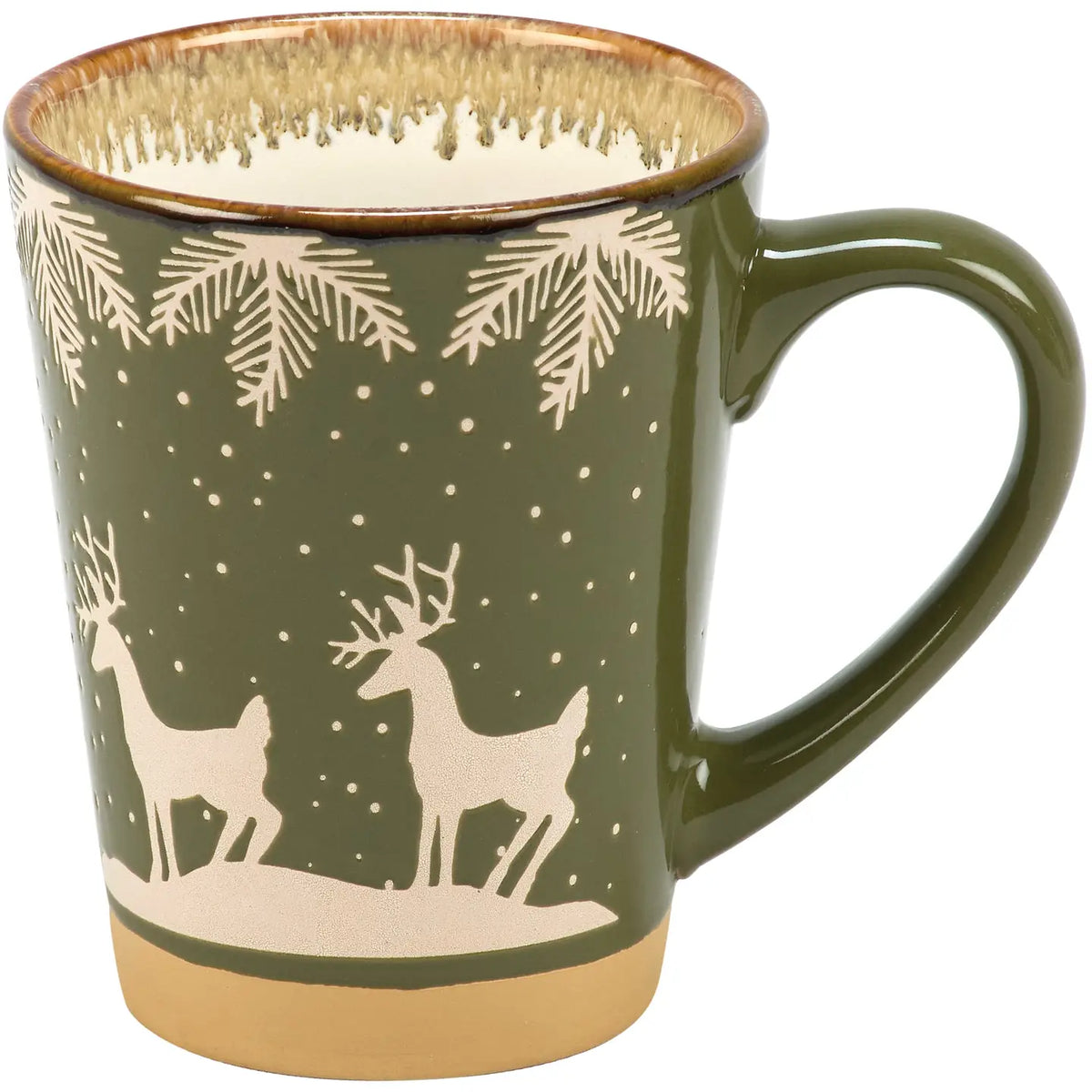 White Deer Mug